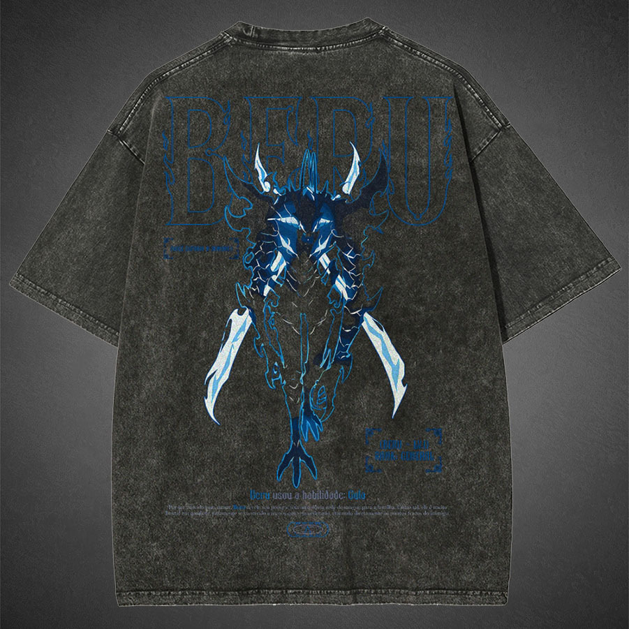 solo leveling Unisex Fit Washed T-Shirt