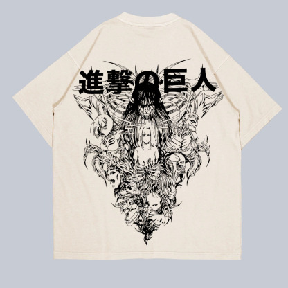 Hype Anime Character Print Shirt