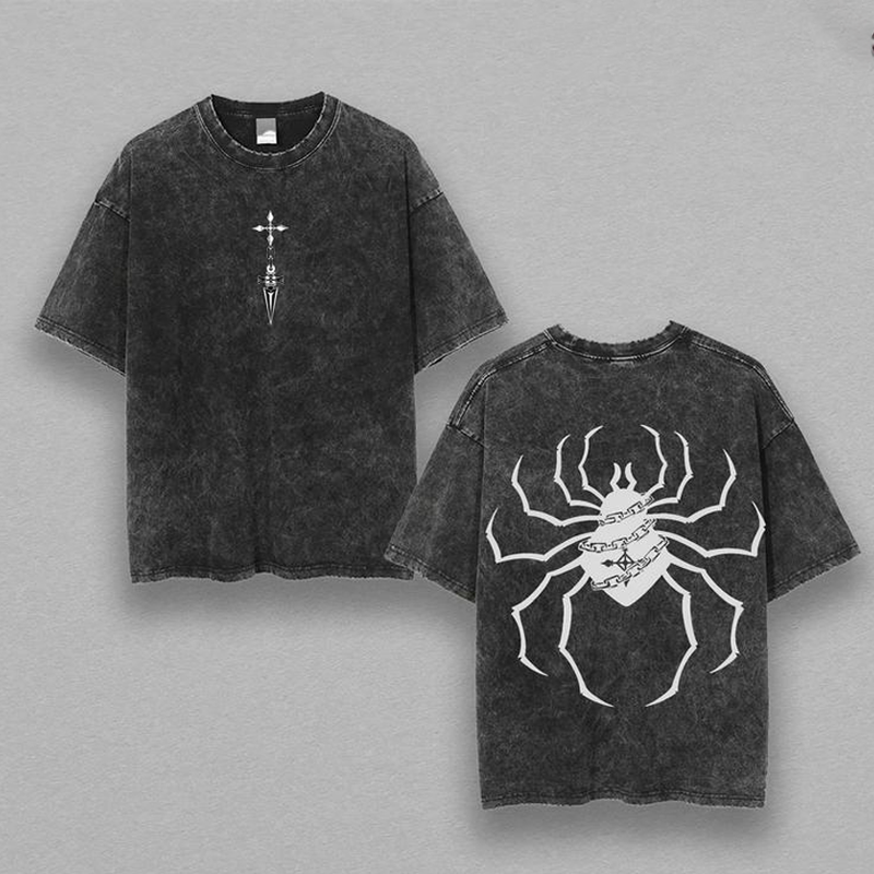 Hunter × Hunter Phantom Troupe Oversize Washed T-Shirt