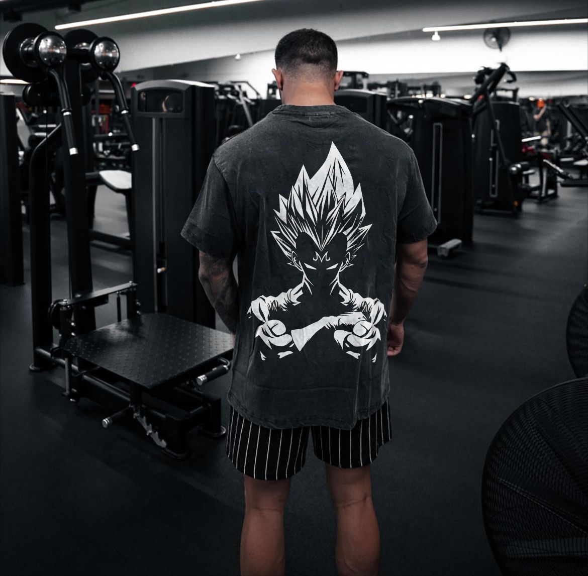 Retro Limited Vegeta Dragon Ball Oversize Washed Tee