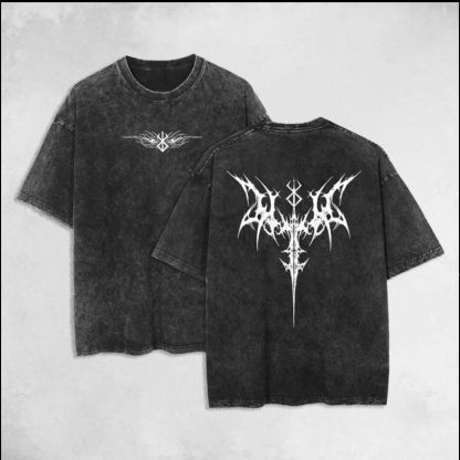 Berserk Anime Oversize Washed Tee