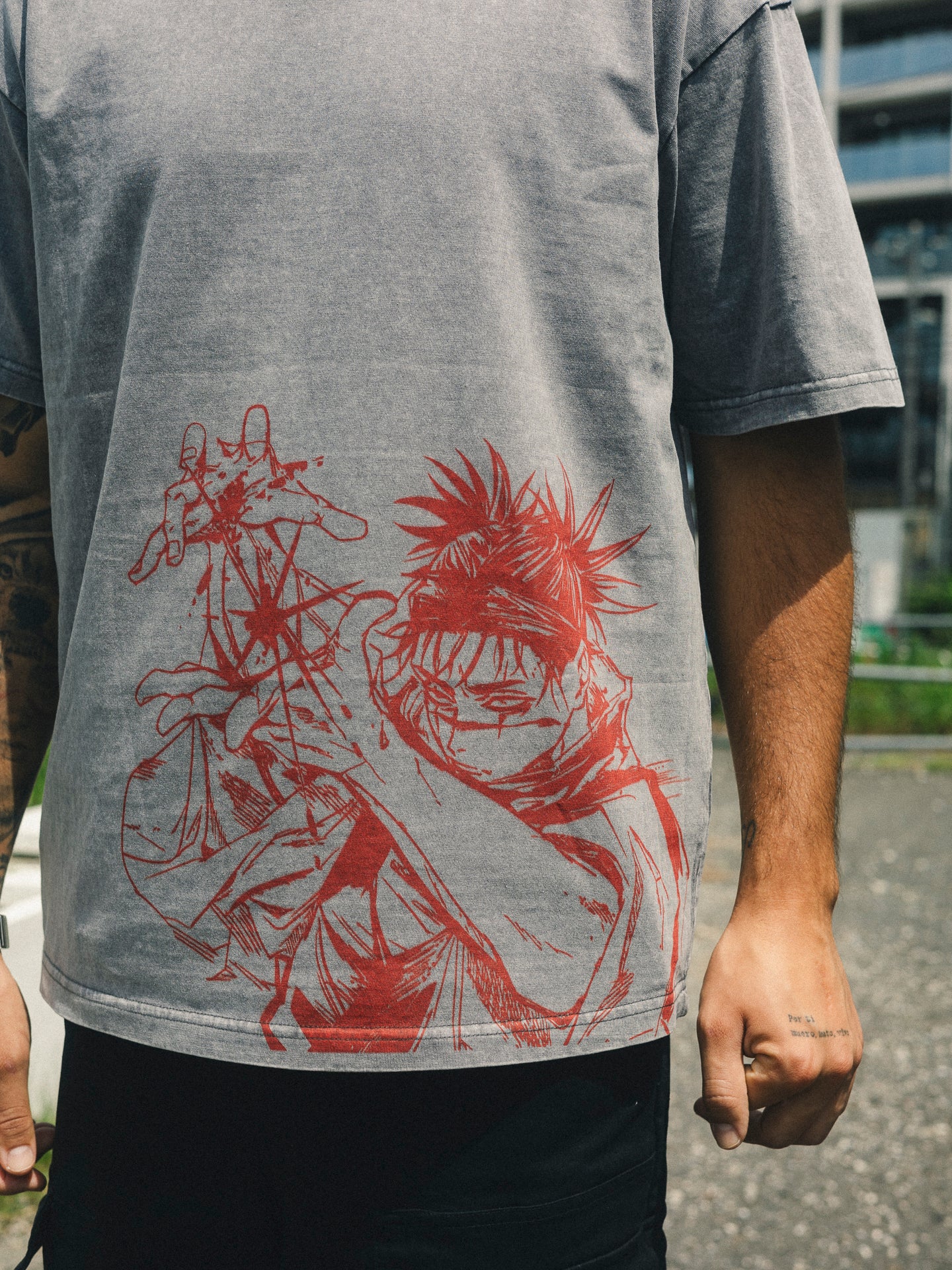 Vintage Jujutsu Kaisen Anime Character T-Shirt