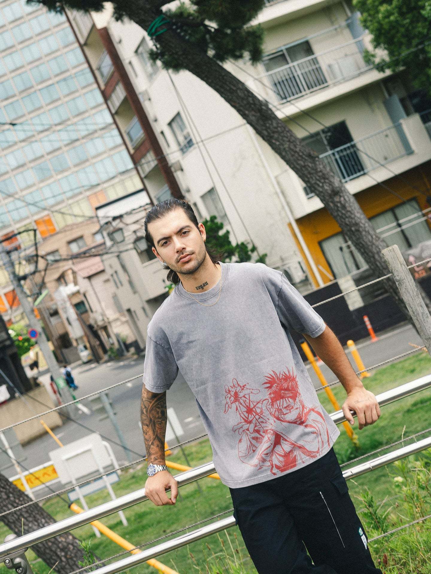 Vintage Jujutsu Kaisen Anime Character T-Shirt