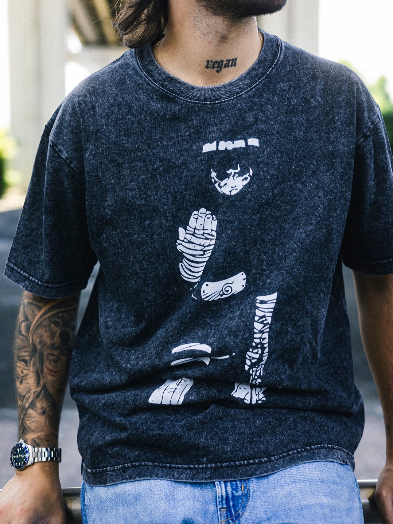 NINJA VINTAGE OVERSIZE TEE