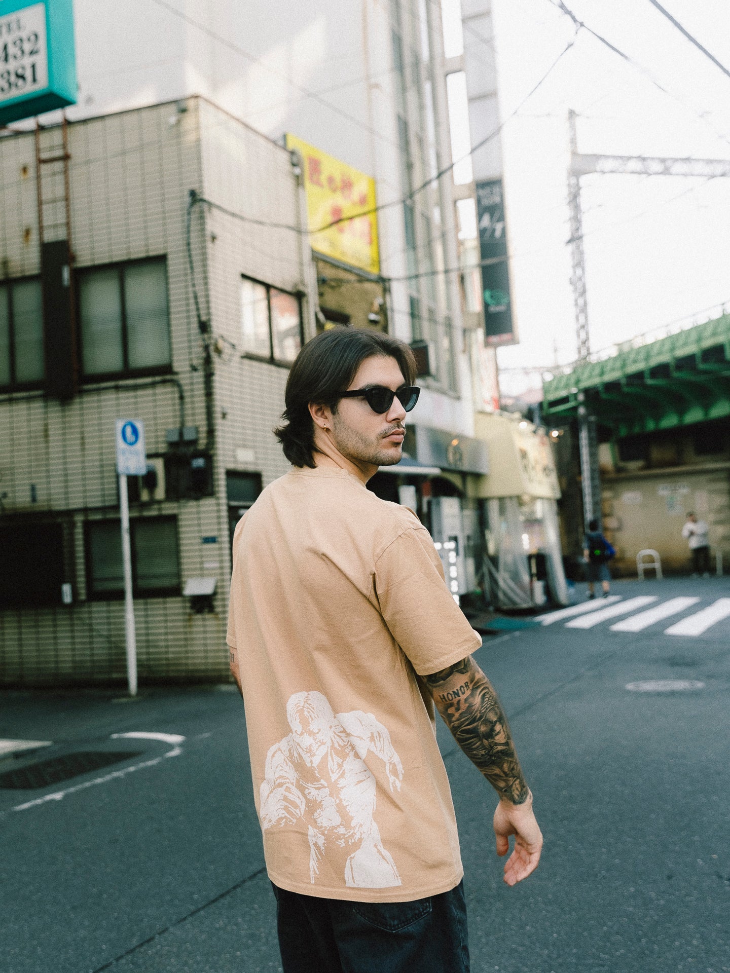 Attack On Titan Anime Oversize Washed Tee