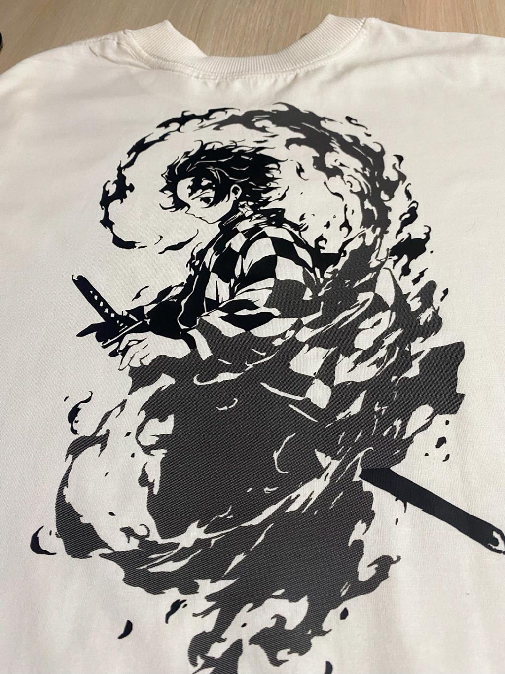 Minimal Anime Print Top