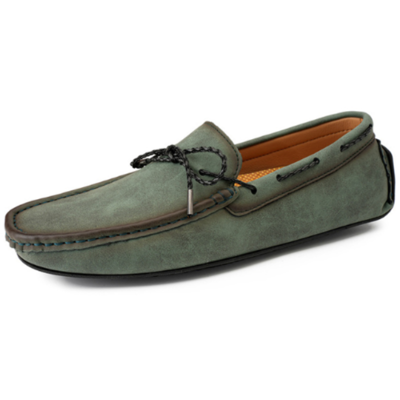 🔥Last Day Promotion 70% OFF 🎁Men's Driving Shoes Penny Loafers Casual Vintage Brown Slip-On Slouchy Shoes