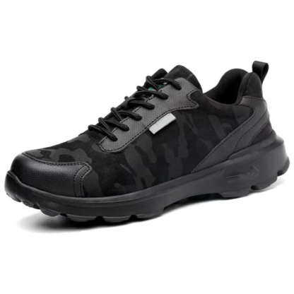 Men's Safety Shoes And Work Shoes, Light And Comfortable, Anti-squeeze, Anti-puncture, Non-slip, Breathable (Steel Toe)