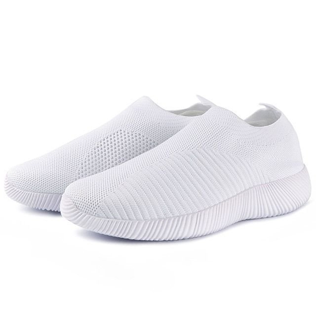 [#1 TRENDING SUMMER 2024] Women's Crystal Breathable Orthopedic Slip On Walking Shoes