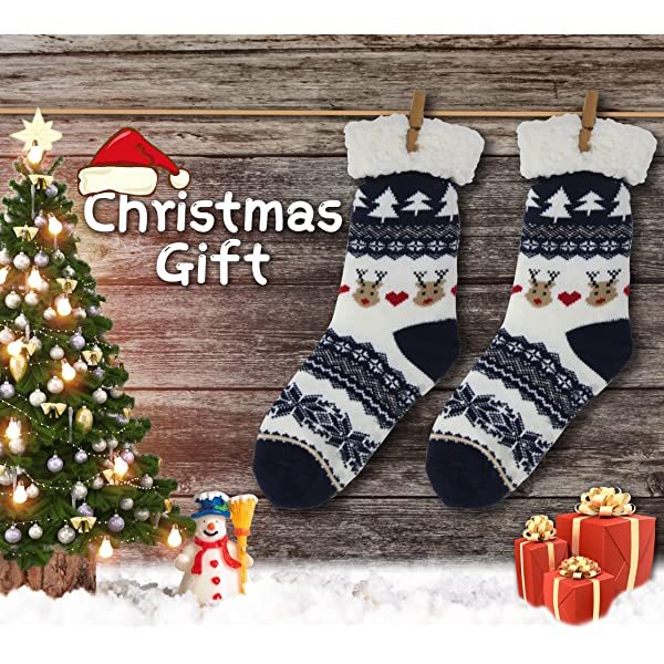 Women Winter Thick Slipper Socks