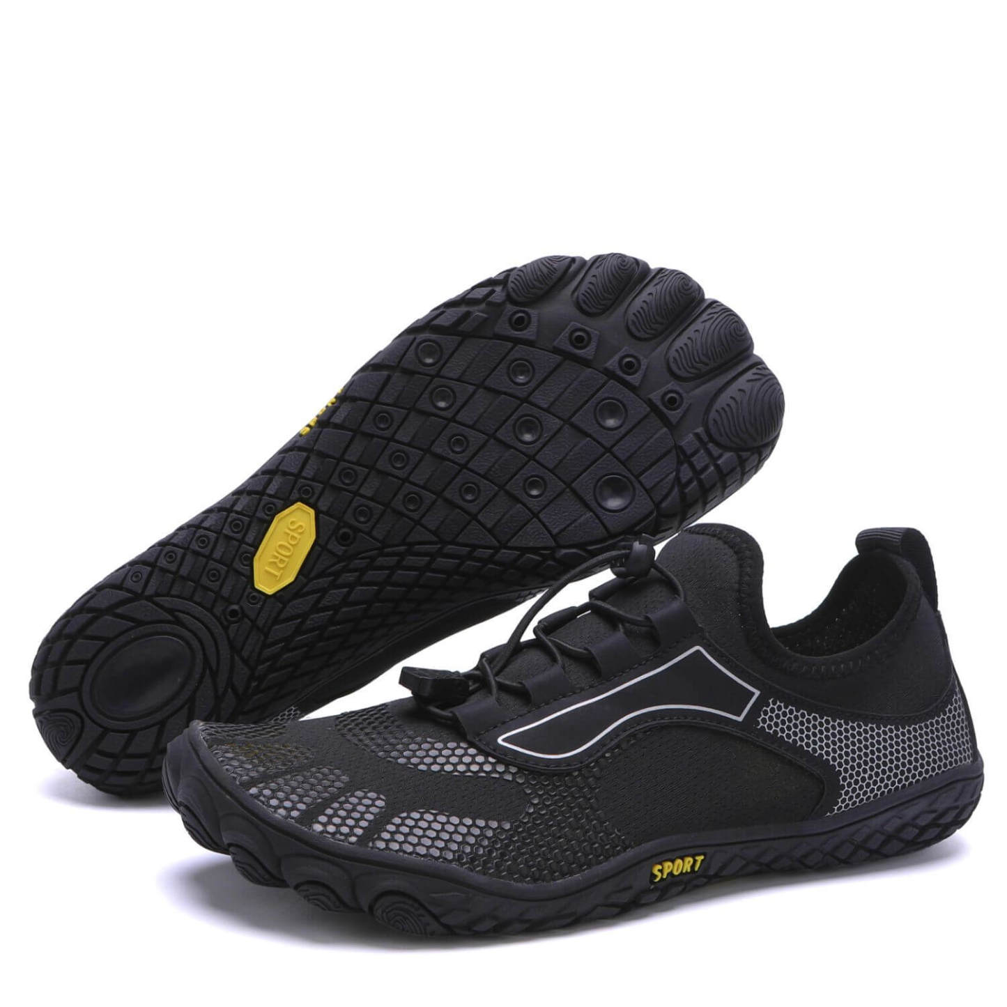 New Outdoor River Tracking Shoes For Men And Women Wading Water Shoes Beach Swimming Mountaineering Five-finger Running Fitness Shoes Barefoot Shoes (Unisex)