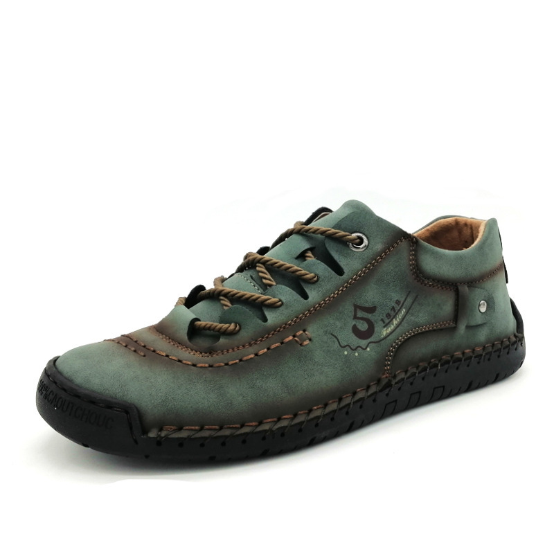 🔥Last Day Promotion 70% OFF🔥Men's Handmade Stitching Casual Shoes Flats Outdoor Walking Sneakers