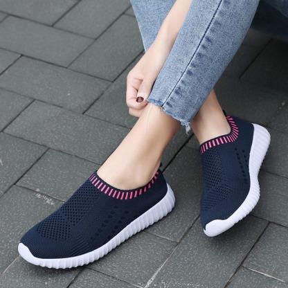 Orthopedic Women's Lightweight Breathable Mesh Sock Trainers Outdoor Sports Running Shoes