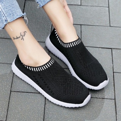 Orthopedic Women's Lightweight Breathable Mesh Sock Trainers Outdoor Sports Running Shoes