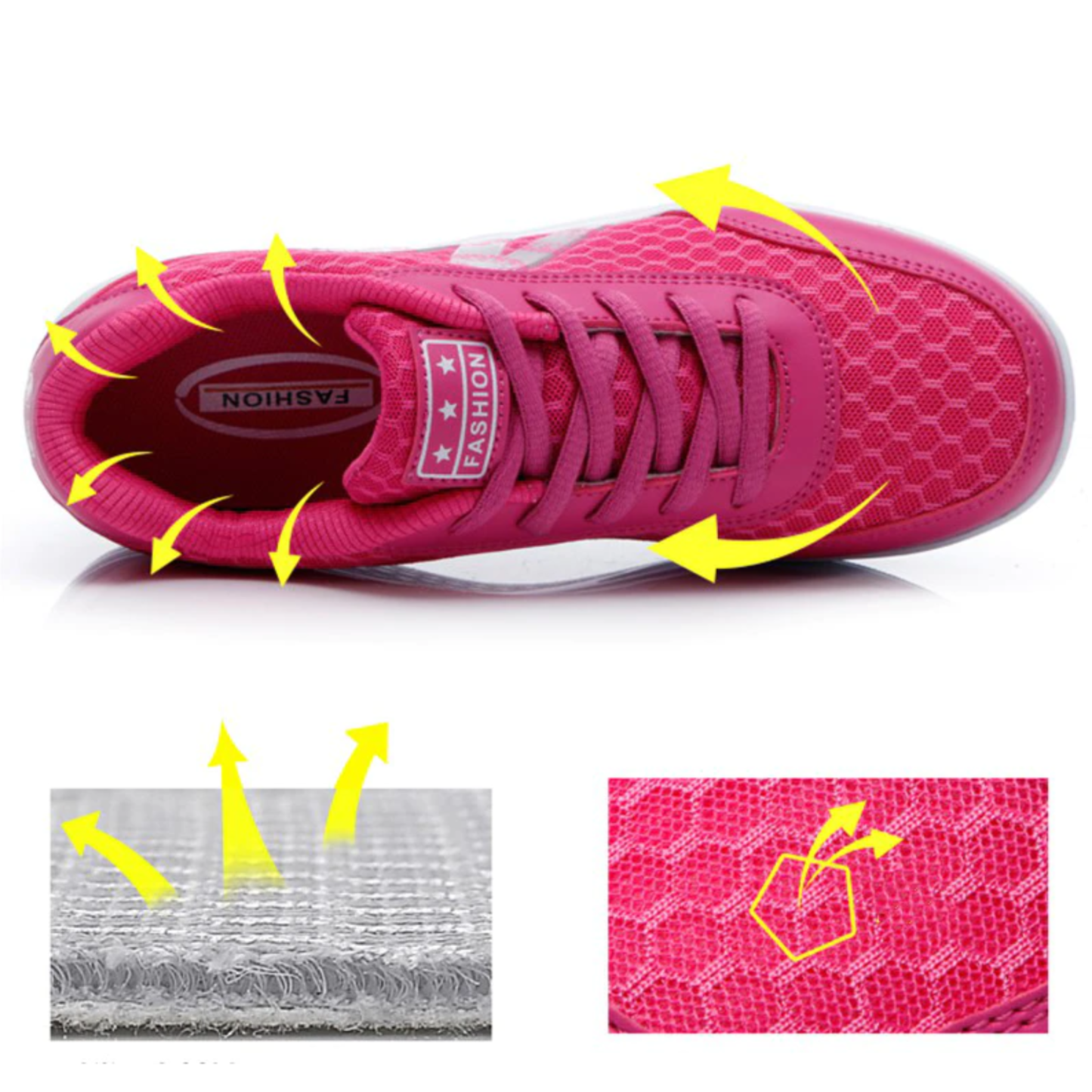 Women Orthopedic Corrector Running Walking Sneakers, Comfortable Working Shoes