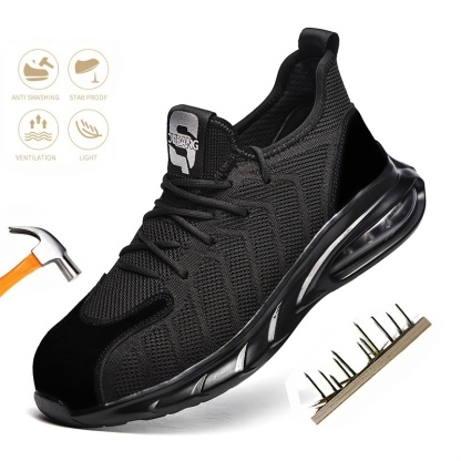 MEN’S COMFORTABLE ANTI-SMASHING AND PUNCTURE-PROOF WORK SAFETY SHOES