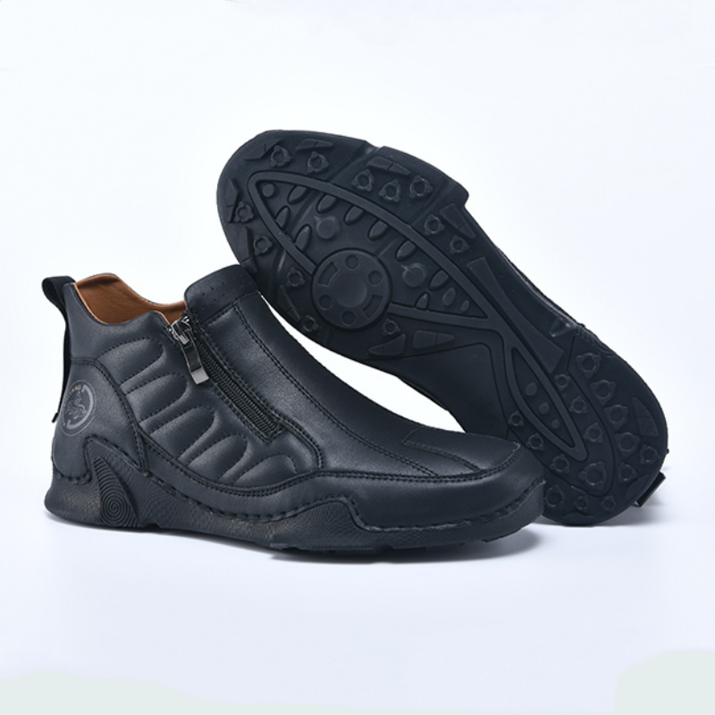 🏃👟48% OFF !!!⏱️Last Hour!!🔥Clearance!!!🔥Men's Spring/Summer Essential High-Top Lightweight Side Zipper Hiking Tooling Boots2