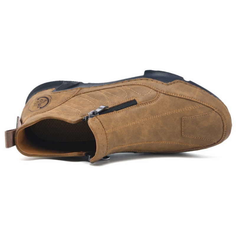 🏃👟48% OFF !!!⏱️Last Hour!!🔥Clearance!!!🔥Men's Spring/Summer Essential High-Top Lightweight Side Zipper Hiking Tooling Boots2