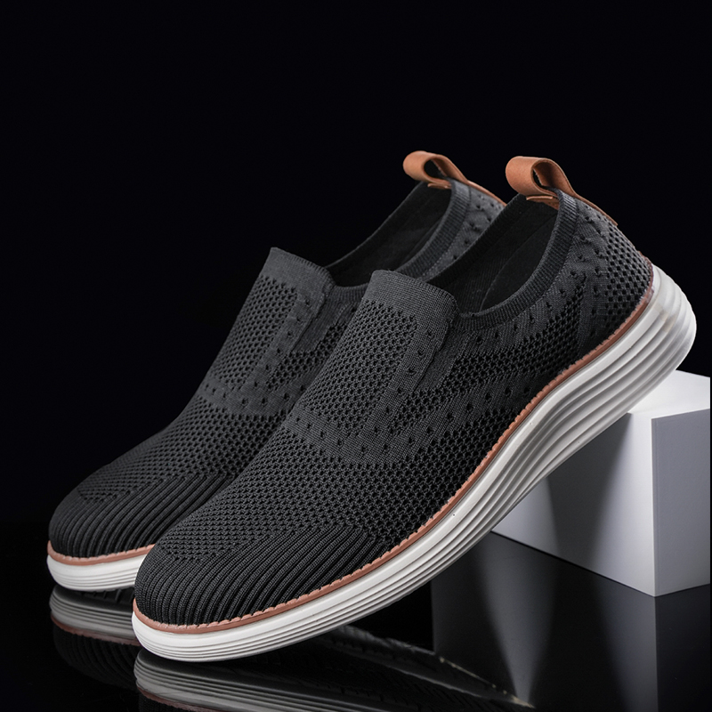 🏃👟30% OFF!!!⏱️Clearance!!🔥Men's Everyday Comfortable Breathable Lightweight Orthopedic Slip-On Loafers