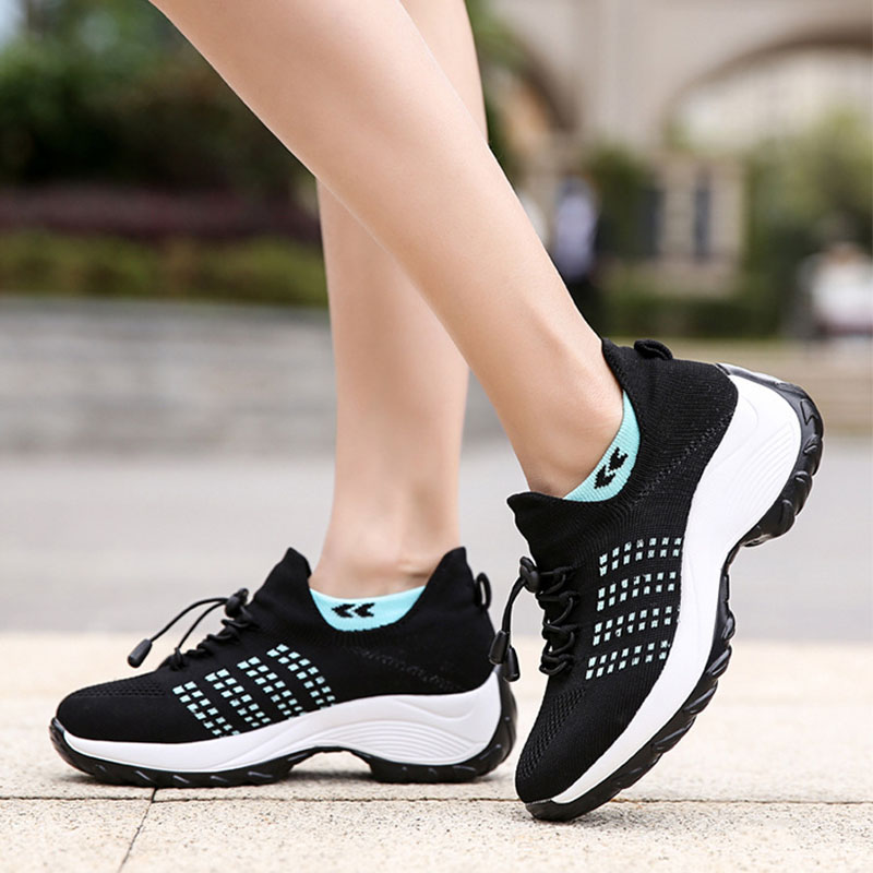 Women's Walking Shoes Sock Sneakers