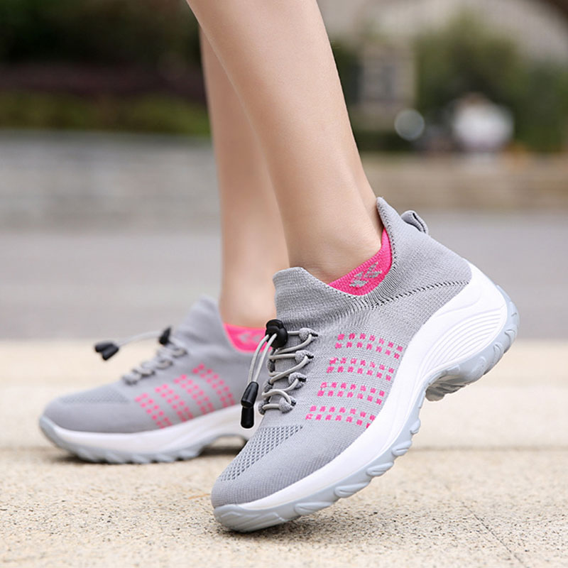 Women's Walking Shoes Sock Sneakers