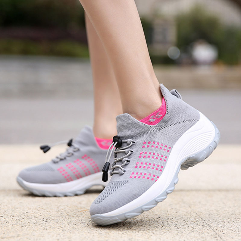 Women's Walking Shoes Sock Sneakers