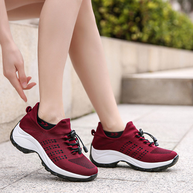 Women's Walking Shoes Sock Sneakers