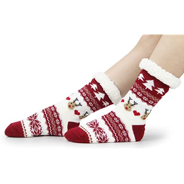 Women Winter Thick Slipper Socks