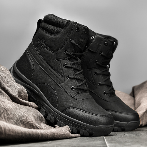 Men's Combat Boots Waterproof Non-Slip Tactical Boots Composite Safety Toe Work Boots