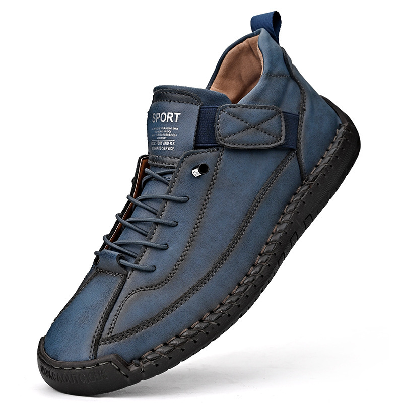 Men's outdoor comfortable arch support handmade walking shoes