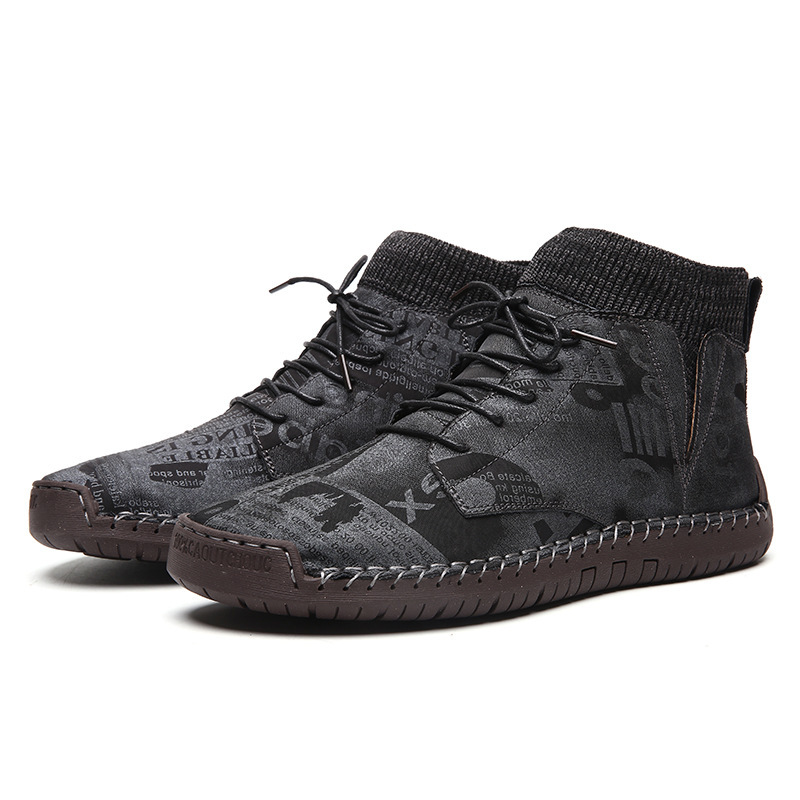 🔥Last Day Promotion 70% OFF 🎁 Men's Outdoor Non-slip Comfy Arch Support Walking Shoes, Comfy Orthopedic Walking Shoes