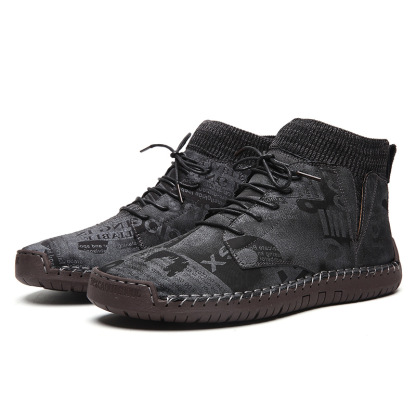 🔥Last Day Promotion 70% OFF 🎁 Men's Outdoor Non-slip Comfy Arch Support Walking Shoes, Comfy Orthopedic Walking Shoes