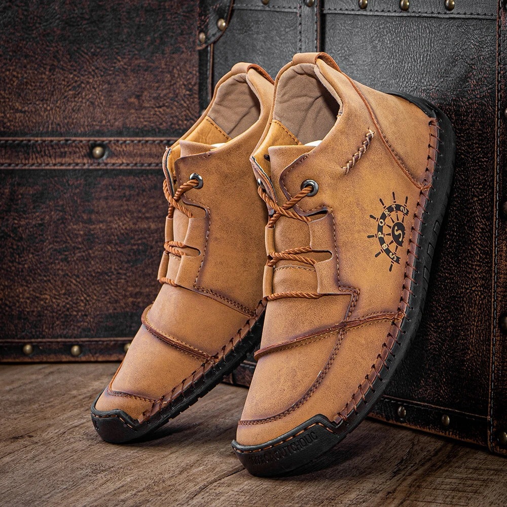 🔥Last Day Promotion 70% OFF 🎁 Men's Outdoor Non-slip Comfy Arch Support Walking Shoes, Comfy Orthopedic Walking Shoes