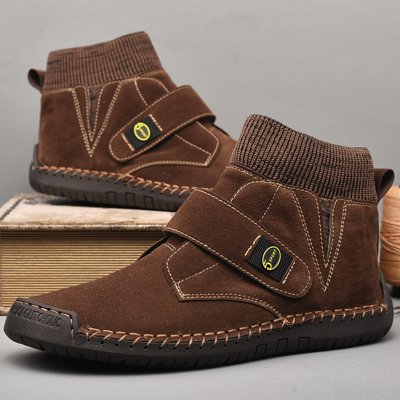 🔥Last Day Promotion 70% OFF 🎁 Men's Outdoor Non-slip Comfy Arch Support Walking Shoes, Comfy Orthopedic Walking Shoes