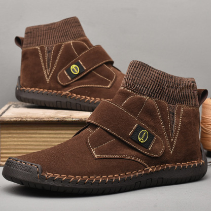 🔥Last Day Promotion 70% OFF 🎁 Men's Outdoor Non-slip Comfy Arch Support Walking Shoes, Comfy Orthopedic Walking Shoes