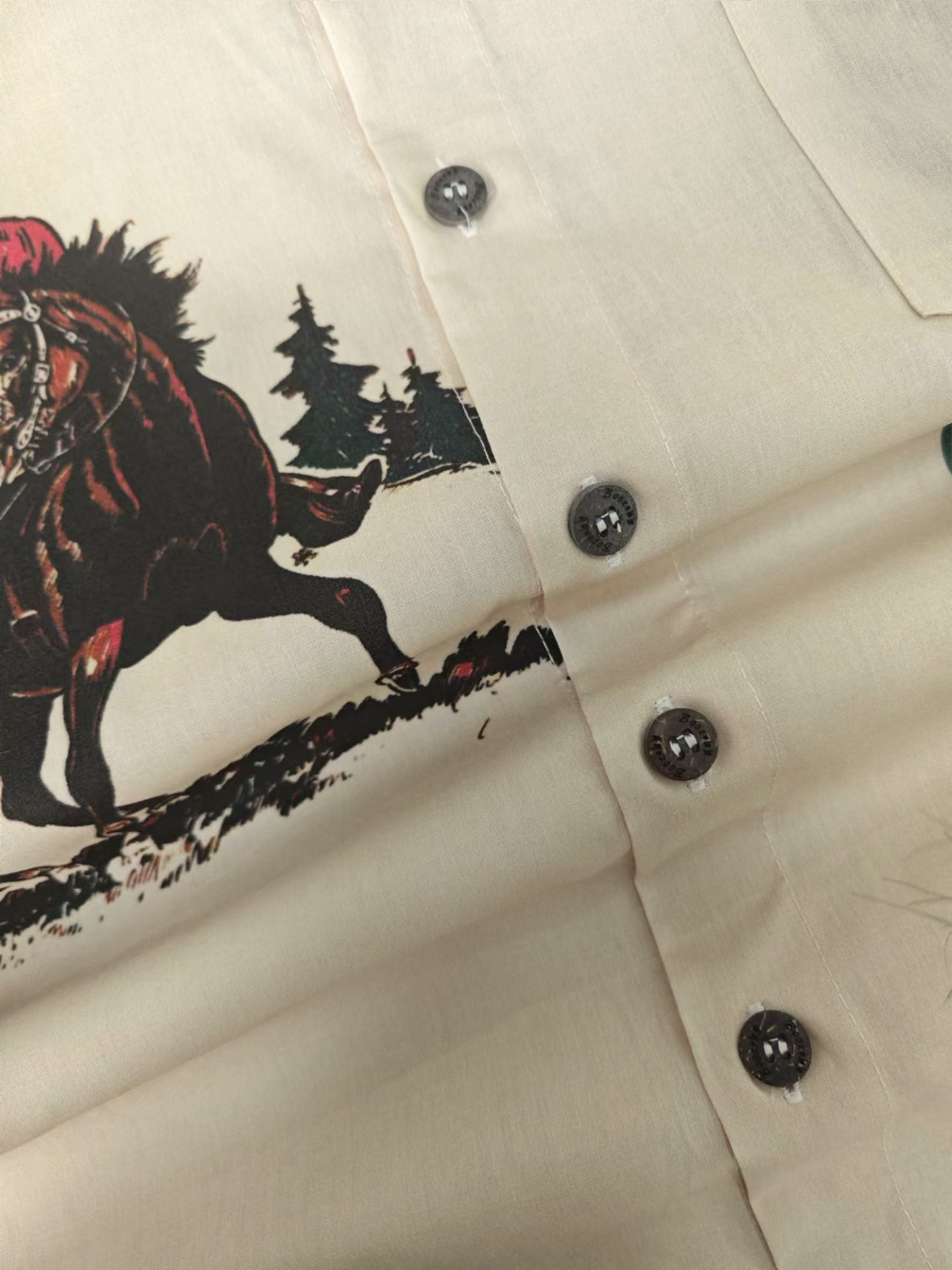 Western Cowboy -100% Cotton Shirt