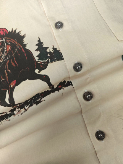 Western Cowboy -100% Cotton Shirt