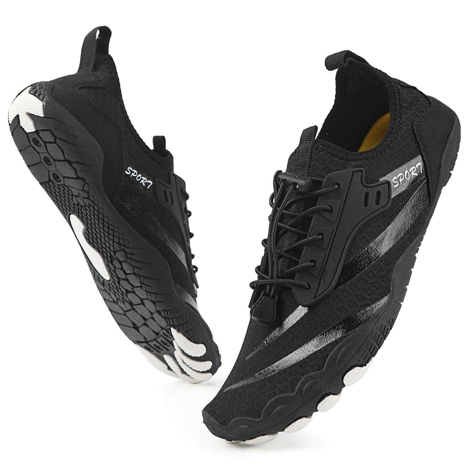 Outdoor River Tracking Shoes Non-slip Swimming Shoes Wading Hiking Water Shoes Five-finger Professional Barefoot Shoes (Unisex)