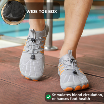 New River Pursuit Shoes Summer Climbing Five Finger Outdoor Mountaineering Beach Shoes Sports Wading Swimming Water Shoes Barefoot Shoes (Unisex)