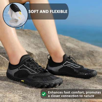 New Outdoor River Tracking Shoes For Men And Women Wading Water Shoes Beach Swimming Mountaineering Five-finger Running Fitness Shoes Barefoot Shoes (Unisex)