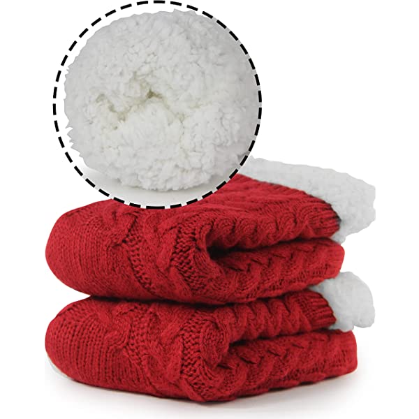 Women Winter Thick Slipper Socks