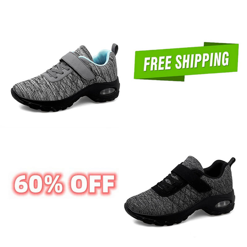 Women's Casual Comfortable Elastic Air-Cushion Non-Slip Sports Sneaker