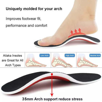 Plantar Fasciitis Arch Support Insoles