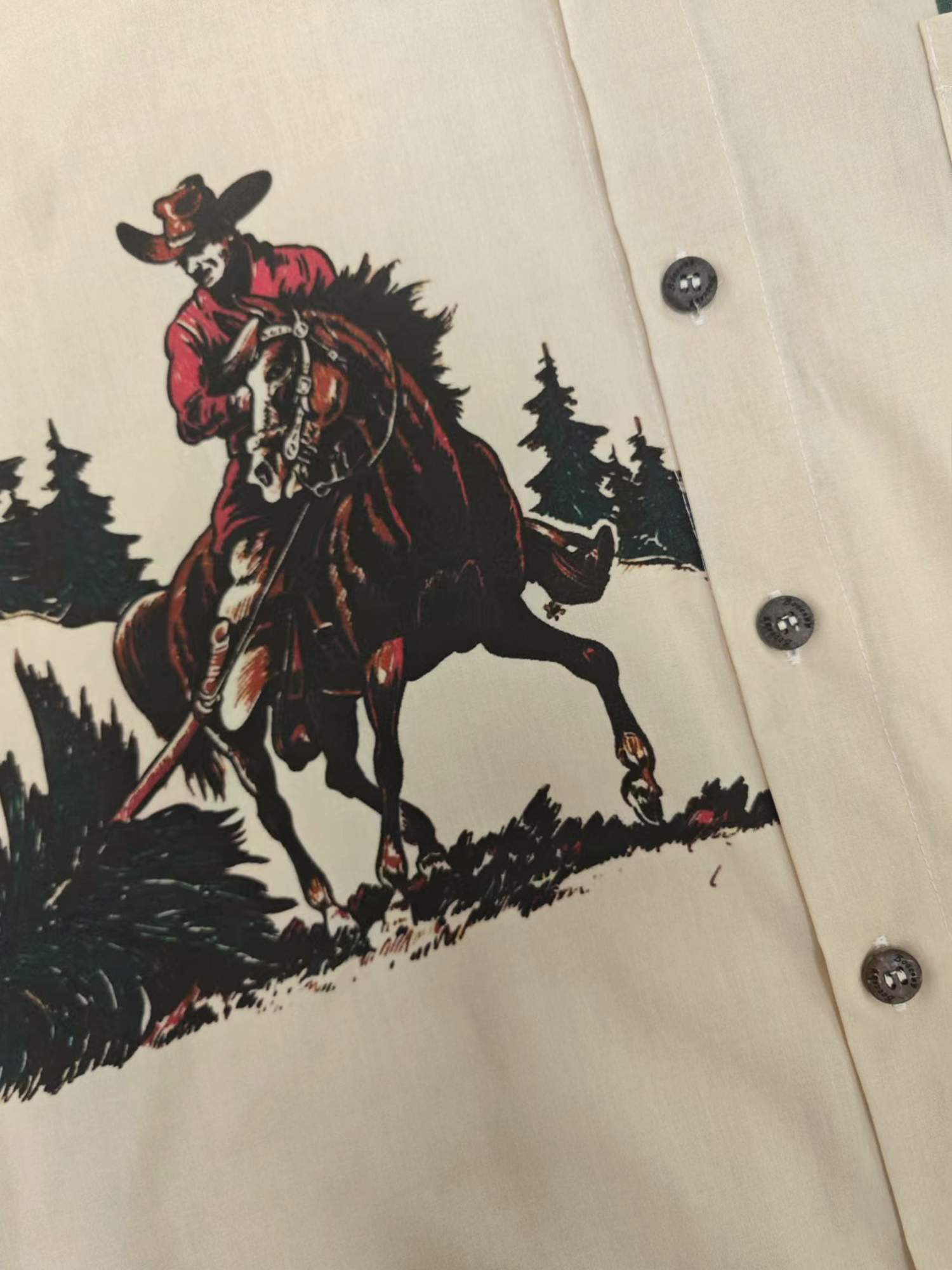 Western Cowboy -100% Cotton Shirt