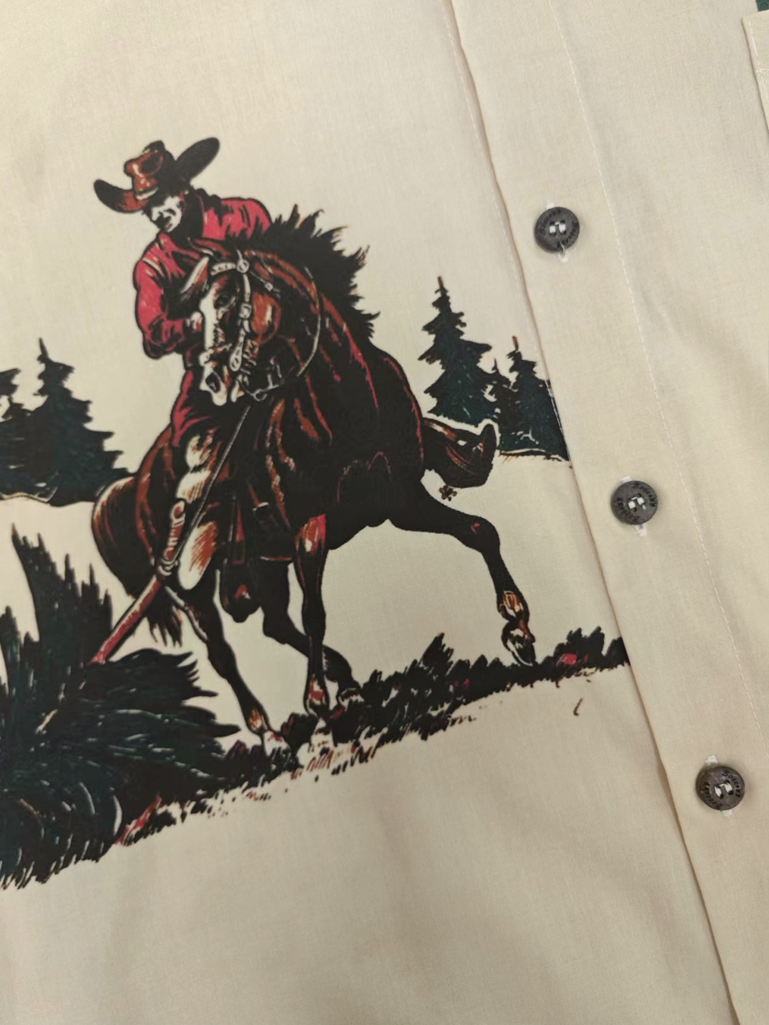 Western Cowboy -100% Cotton Shirt