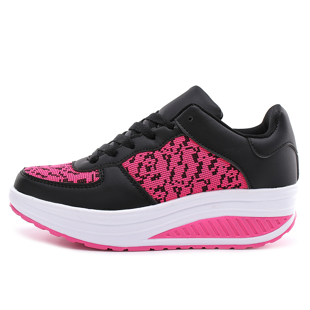 Women's Comfortable Shiny Mirror Casual Shoes