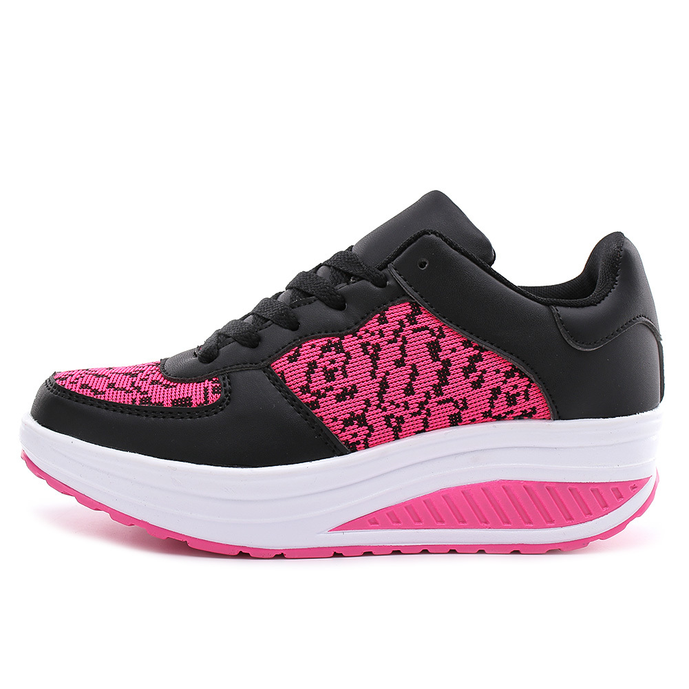 Women's Comfortable Shiny Mirror Casual Shoes