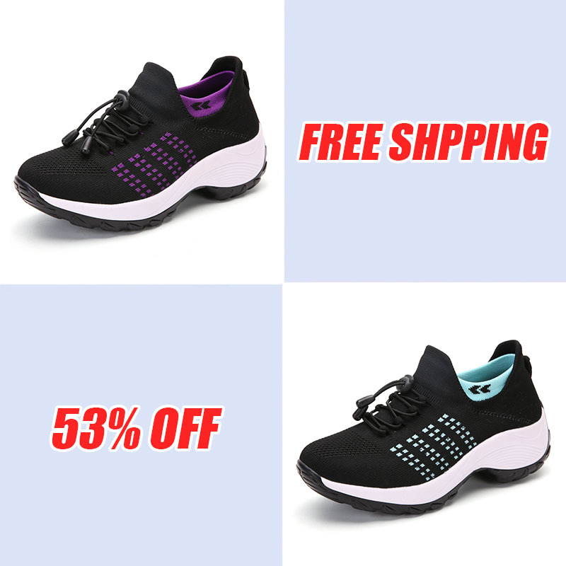Women's Walking Shoes Sock Sneakers