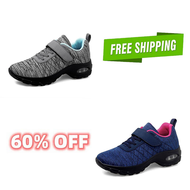Women's Casual Comfortable Elastic Air-Cushion Non-Slip Sports Sneaker