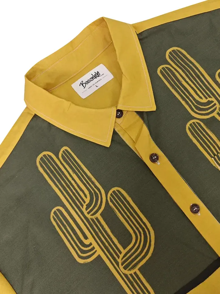 Be a Cactus Cowboy - 100% Cotton Shirt